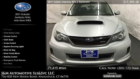 Used 2011 Subaru Impreza Wrx J M Automotive Sls Svc LLC Naugatuck