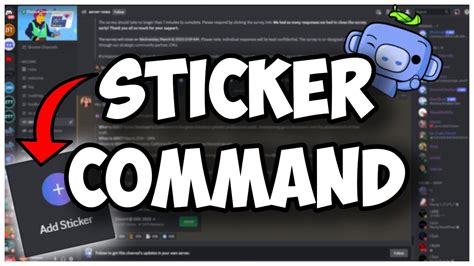 [new] How To Make A Add Sticker Command For Your Discord Bot Discord Js V14 Youtube