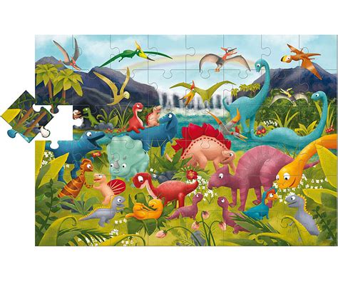 Puzzle Gigante Dinosaurios Tutete