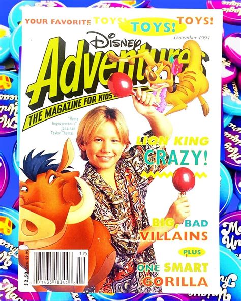 Lion King JTT 1994 Disney Adventures Magazine - Etsy