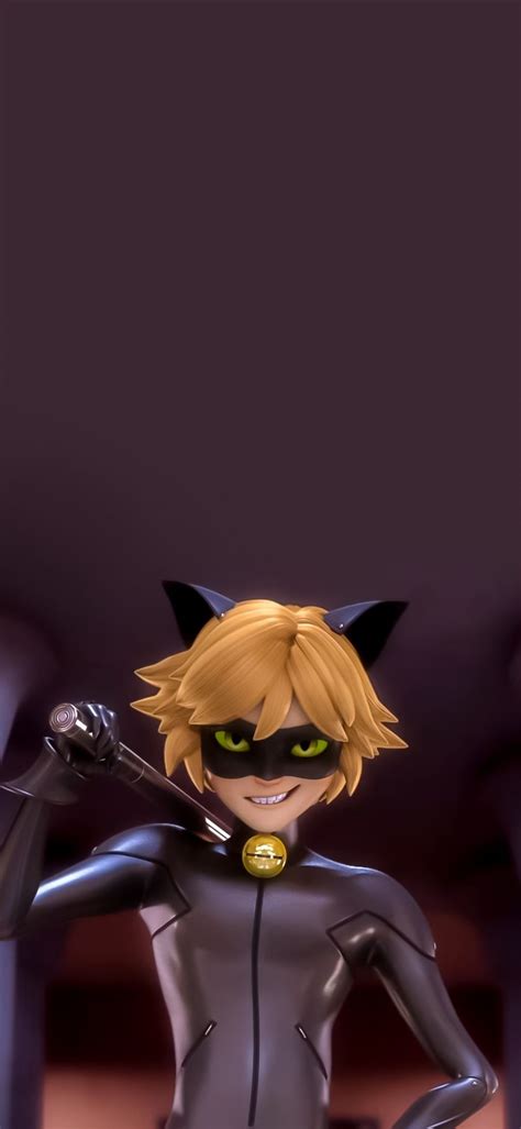 Cat Noir Lock Screen Wallpaper In 2021 Miraculous Ladybug Fanfiction