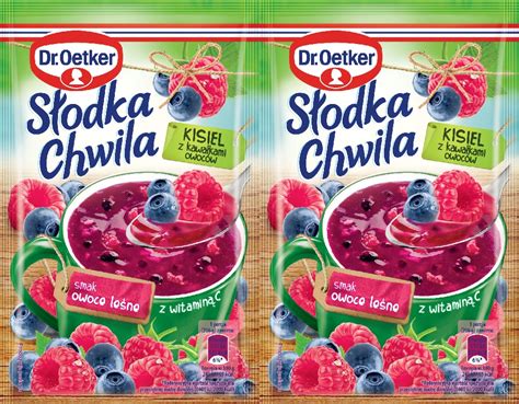 Dr Oetker Kisiel z owocami owoce leśne 2 x 31 5 g 9722240303 Allegro pl