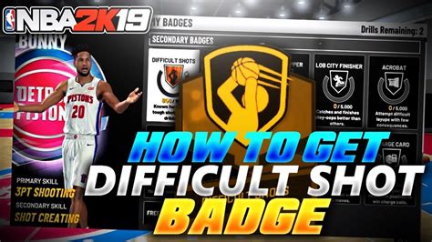 NBA 2K19 HOW TO GET DIFFICULT SHOTS FASTEST EASIEST METHOD TO UNLOCK