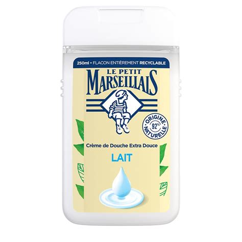 Le Petit Marseillais Douche Bain Crème Extra Doux Lait 250 ml 250