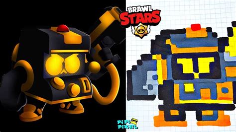 8 Bit Brawl Stars Pixel Art