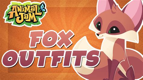 Animal Jam Fox Outfits Ajpw Youtube