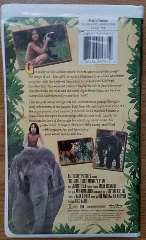 The Jungle Book Mowgli S Story 1998