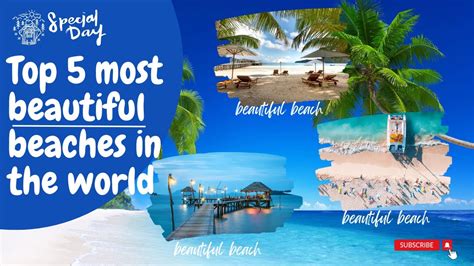 Top 5 Most Beautiful Beaches In The World Youtube