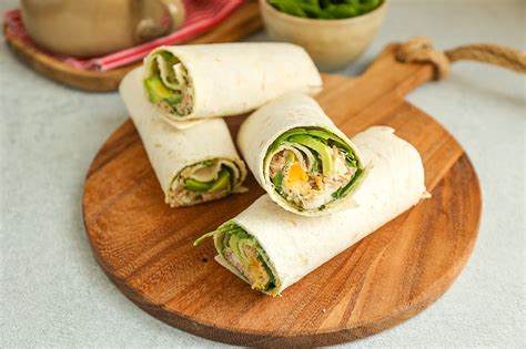 Wraps Met Tonijnsalade En Avocado Lekker En Simpel