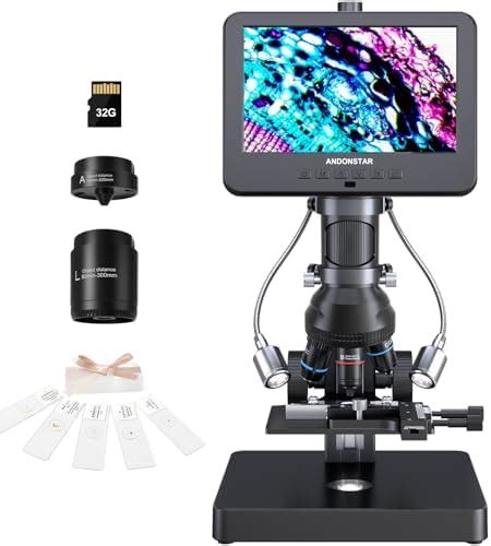 Amazon Andonstar AD266S 20X 5000X HDMI Digital Microscope 5 Lens