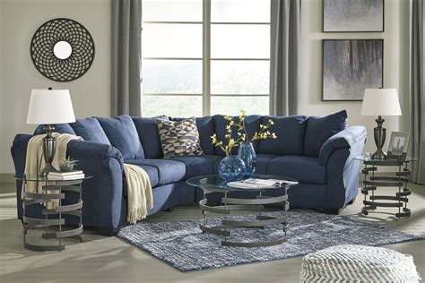 20 Navy Blue Sectional Living Room Ideas The Urban Decor