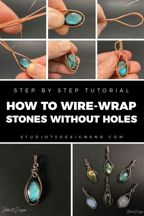 Wire Wrapping Stones Without Holes Free Tutorial Wire Wrapping