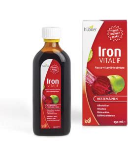 Hübner Iron Vital F 250 ml rauta vitamiinivalmiste Karkkainen