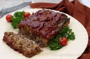 Old Fashioned Meat Loaf Recipe RecipeTips