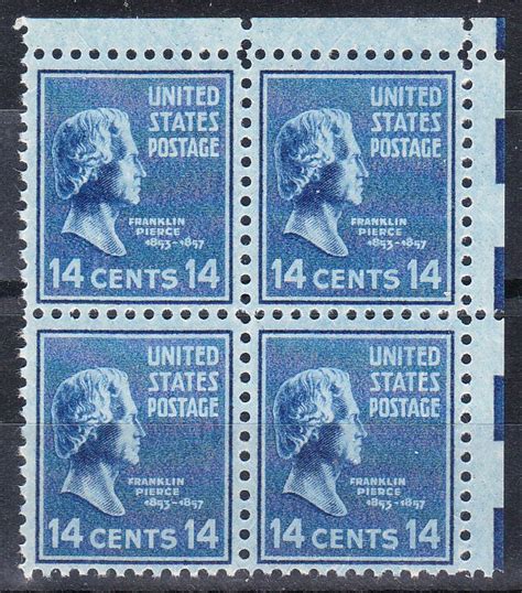 Mostamps Us Scott Mint Og Nh Block Of Lot Ds United