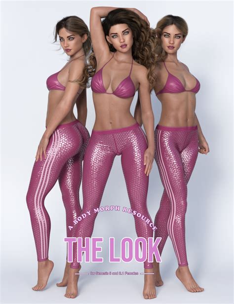 The Look Hd Body Morph Resource For Genesis And Female Free Daz