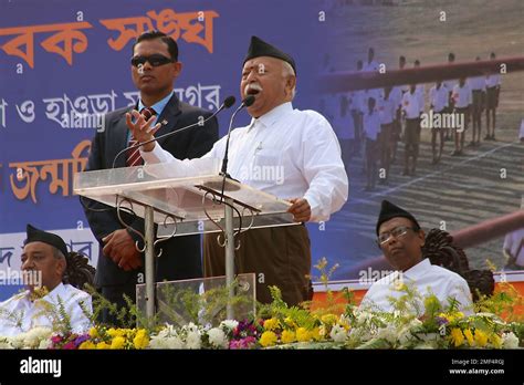 Rss Chef Mohan Bhagwat Banque De Photographies Et Dimages Haute