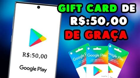 SEJA RÁPIDO Como Ganhar Gift Card de R 50 REAIS DE Graça TODO DIA