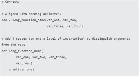 Python Rules Of Coding Indentation — Hive