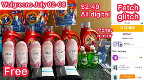 Walgreens Couponing July Free Olay Cheap Tide All Digital