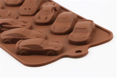 Cute Cars Chocolate Silicone Mold Car Shape Cake Etsy