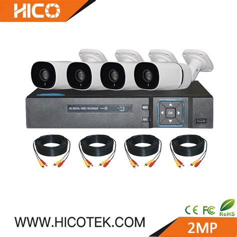 4CH 1080P Ahd Cvi Tvi Analog Cameras And Hybrid HVR Xvr NVR DVR IP