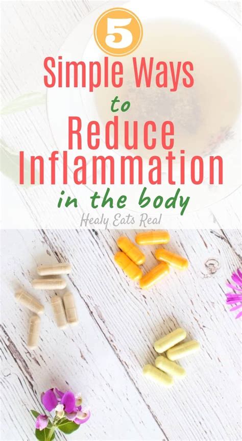 5 Simple Ways To Reduce Inflammation In The Body Inflammation