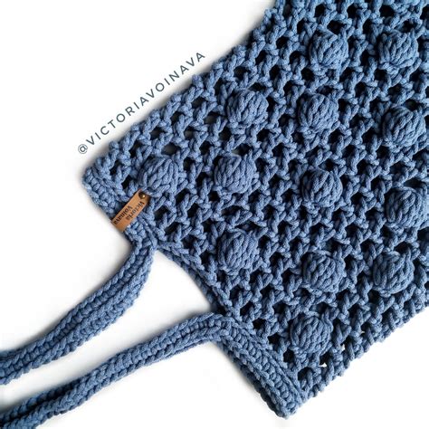 Crochet Market Bag Pattern Crochet Reusable Net Bag Pattern Etsy