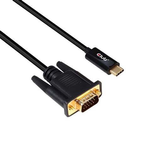 3d Club 5m Usb C To Vga Cable Cac 1512 Mwave