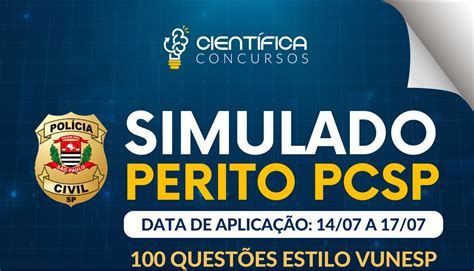 Simulado Perito Criminal Pc Sp