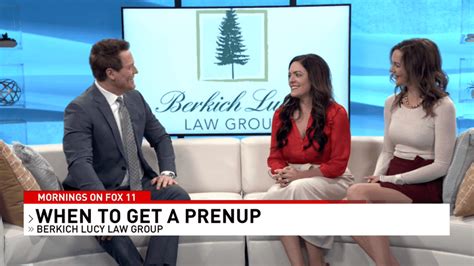 When To Get A Prenup With Berkich Lucey Law Group