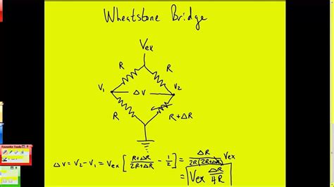 Wheatstone Bridge Strain Gauge Youtube