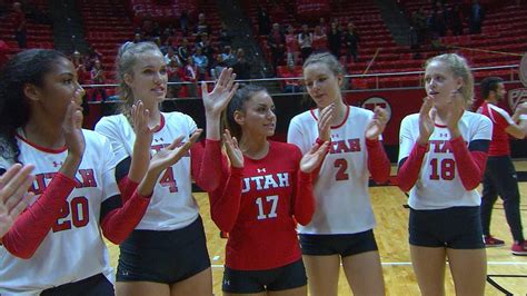 Recap No 16 Utah Women S Volleyball Sweeps Cal YouTube