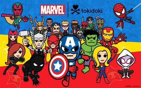 tokidoki x Marvel