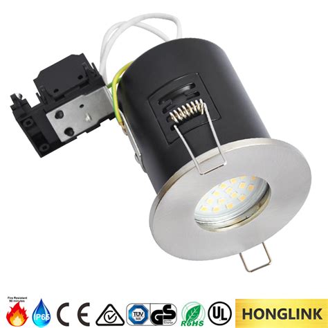 Fire Rated LED GU10 Downlight IP65 Bathroom Light Recessed Ceiling