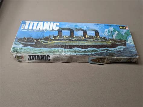 Rms Titanic Revell Model Ship Kit Sealed H Made In Usa