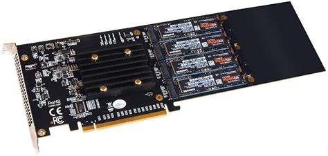 Sonnet X Low Profile Pcie Card Two Nvme Ssd Slots Add Your Own