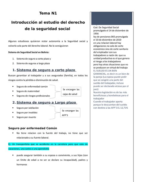 Apuntes Seguridad Social Apuntes Conexos Cod De Seguridad Social