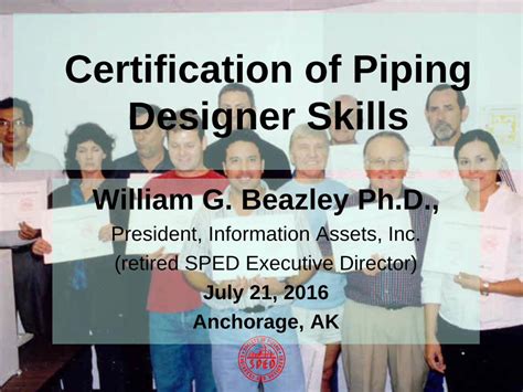 Pdf Certification Of Piping Designer Skills Dokumentips