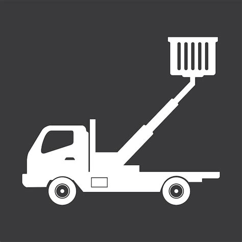 Premium Vector Lifting Machine Icon