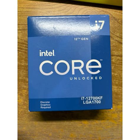 （全新盒裝）intel I7 12700kf 中央處理器 13600 13500可參考 蝦皮購物