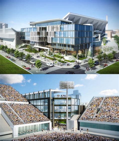 Fresh concept emerges for Georgia Tech's revised football stadium ...