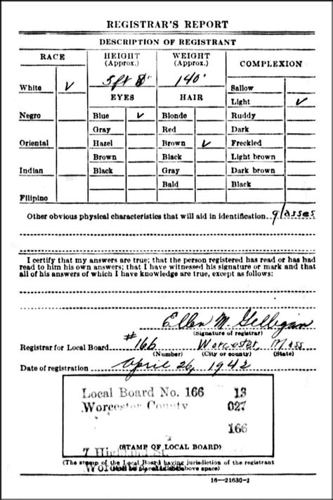 World War Ii Draft Registration Card For Michael Danko Steve S Genealogy Blog