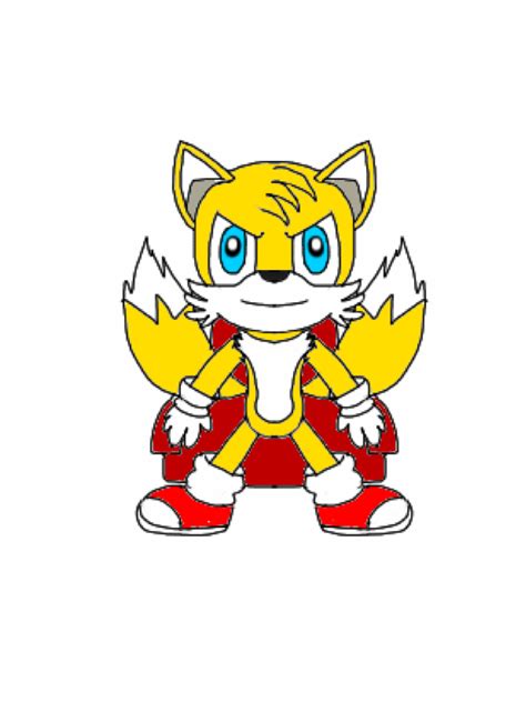 Tails Siting By Tails743 On Deviantart