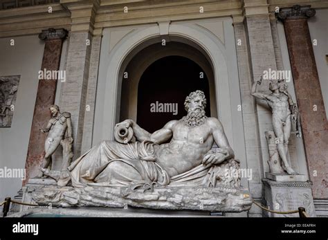 hellenistic sculptures  vatican museum italy stock photo alamy