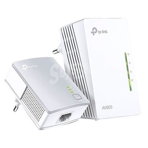 TP LINK Kit Extensor Powerline Wifi Tp Link TL WPA4221 Kit AV600 Wifi