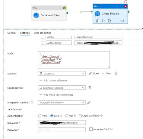 Copy Data From Azure Sql Server To Salesforce Using Azure Data Factory Stack Overflow