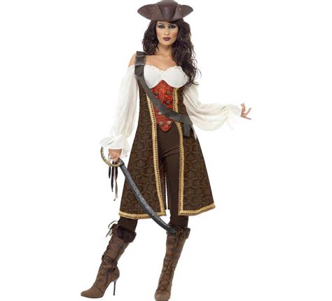 D Guisement Femme Pirate Haute Mer Plusieurs Tailles