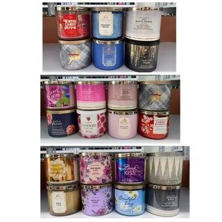 Jual Bbw Bath Body Works Wick Candle Into The Night Mahogany