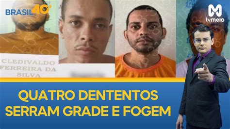 Quatro dententos serram grade de cela e fogem de presídio em Vihena RO